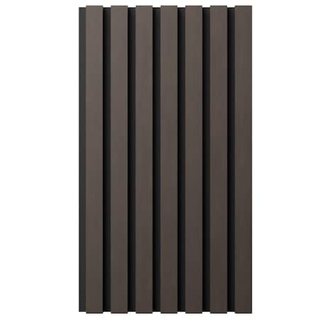 Ekena Millwork AcoustixPro Noise Cancelling Traditional Medium Slat Wall Panel SWA1000X0500TRCG